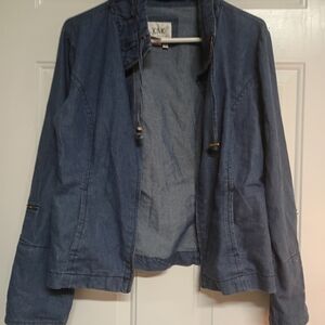 🦄Live a Little Medium Blue Jean Jacket Size M